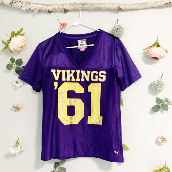 pink vikings jersey